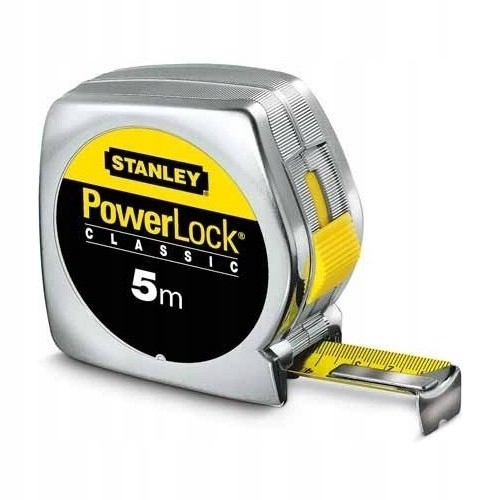 Měřítko Powerlock, Chromované Plastové Pouzdro 5 M/19 MM [k]