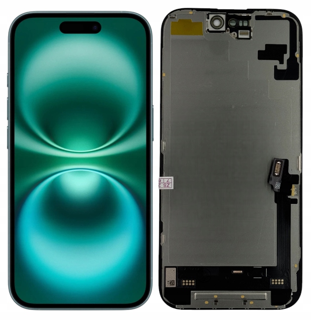 Displej iPhone 16 Oled Hard Premium Dotyk Vyměnitelný Čip IC