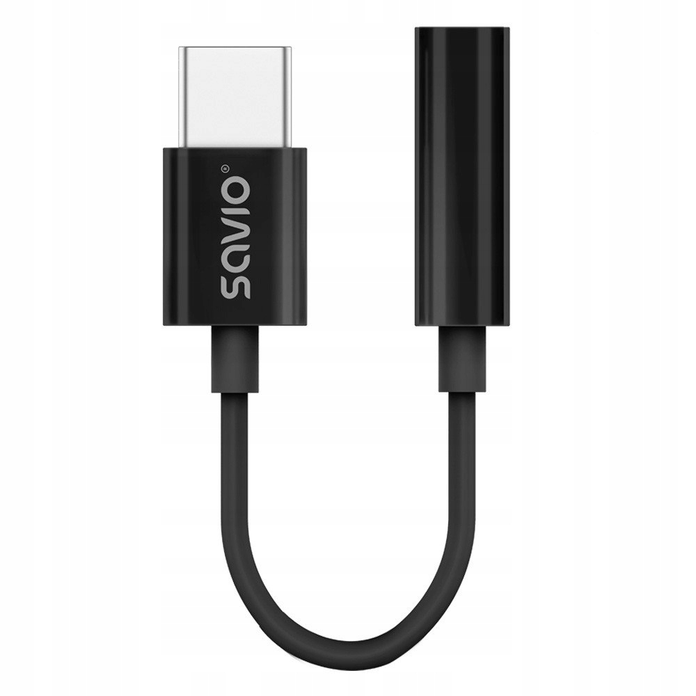Savio Adapter audio Usb-c Jack 3,5mm. AK-74