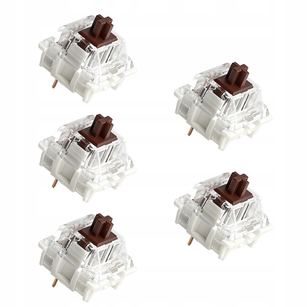 

Rk Brown Switch Przełączniki Mechaniczne 5 sztuk