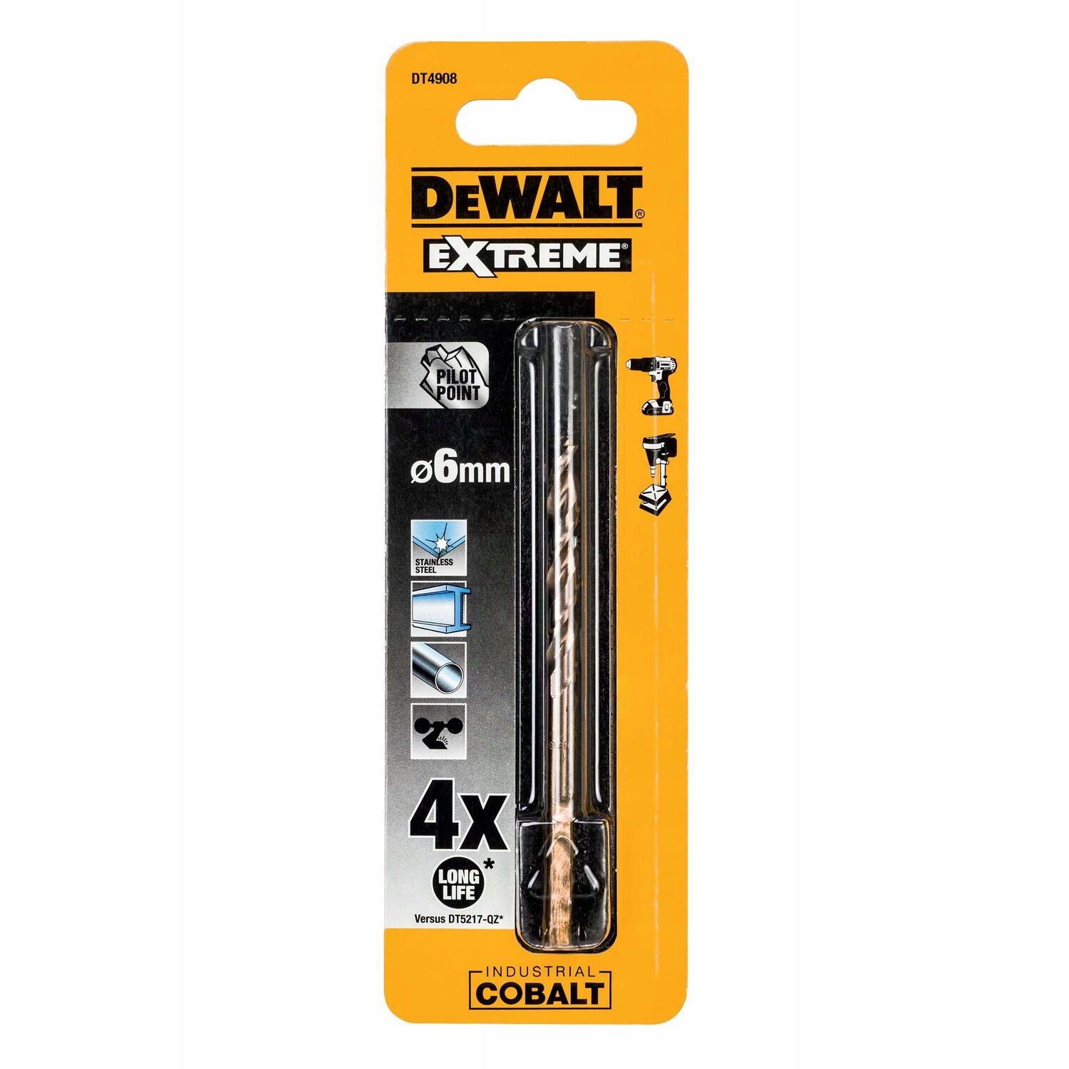 

Dewalt Wiertło Kobaltowe 6MM DT4908