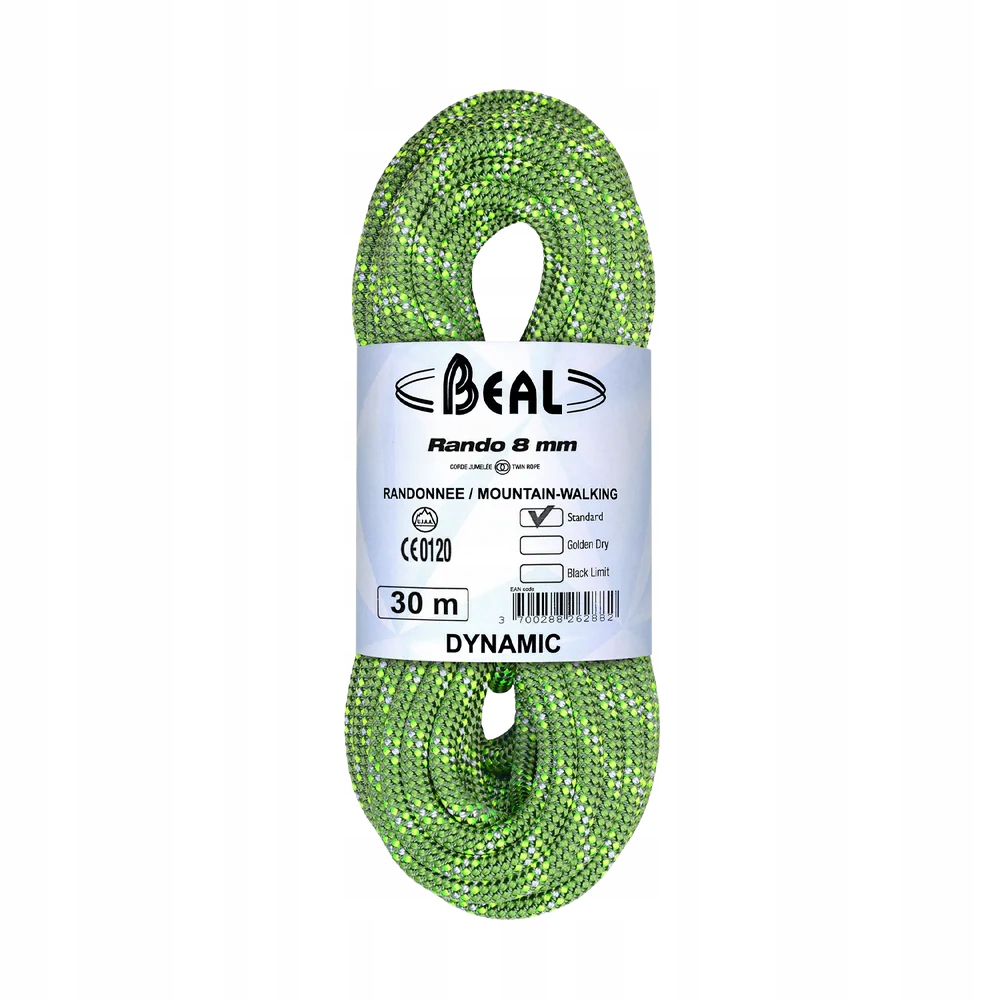 Lano Beal Rando 8 mm Standard Green 48 m