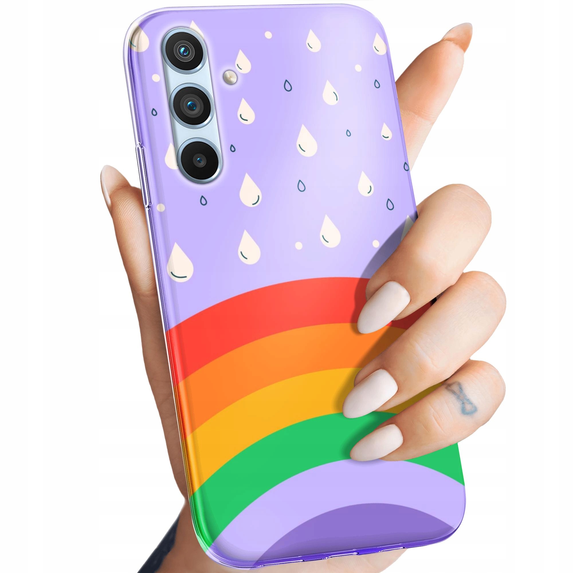 

Etui do Samsung Galaxy A34 5G Tęcza Rainbow
