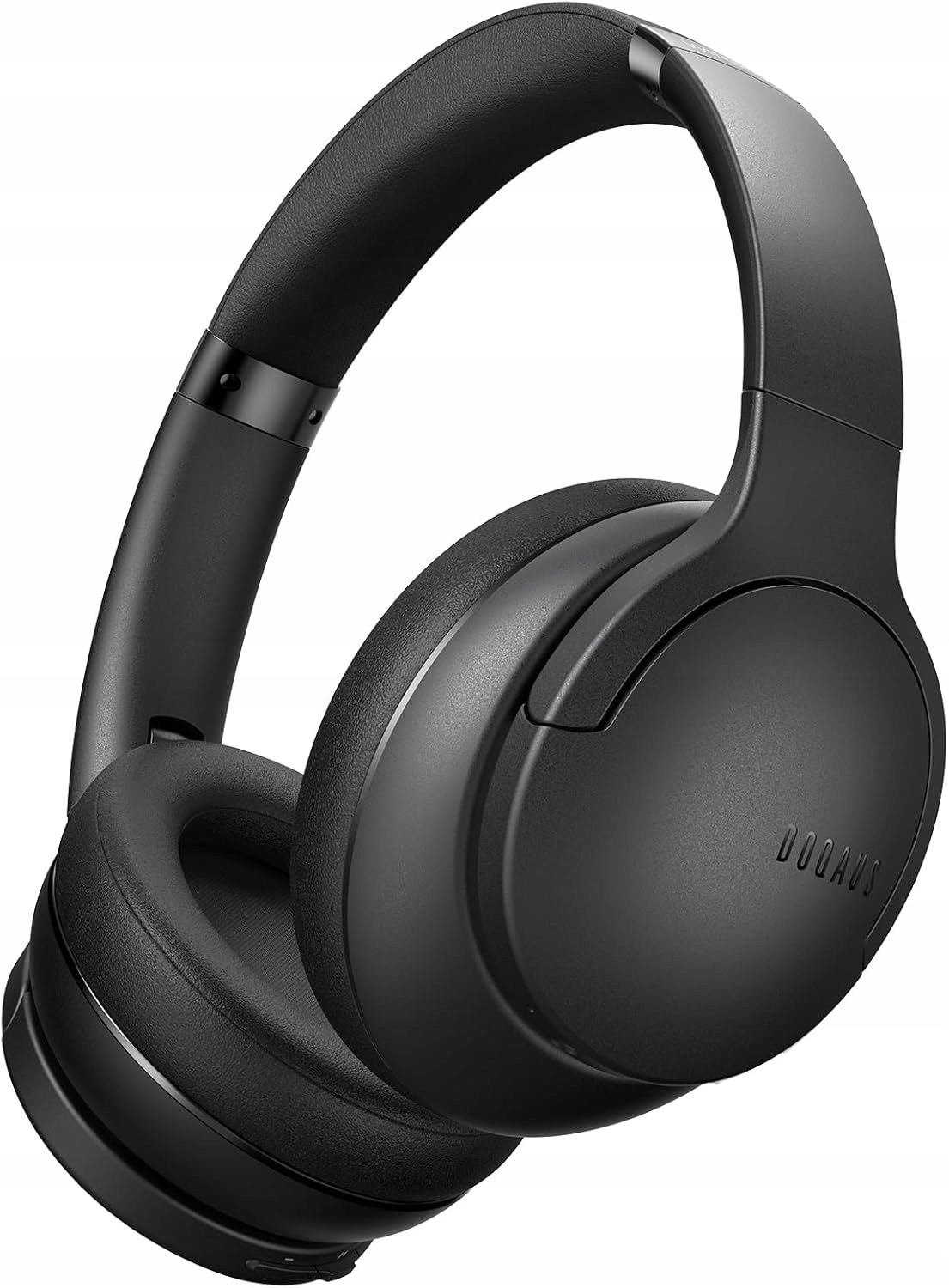 Słuchawki bezprzewodowe wokółuszne Doqaus Bluetooth 5.3 90h czarne