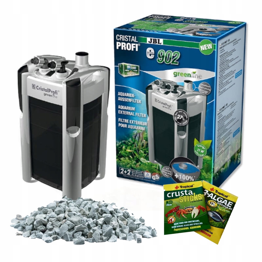 Jbl CristalProfi E902 GreenLine Vnější Filtr Pro Akvárium Bonus