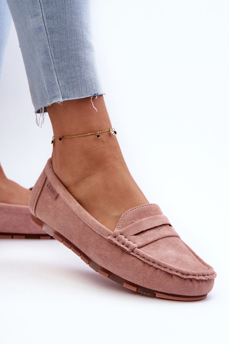 MOKASYNY DAMSKIE BIG STAR NN274928 MEMORY FOAM SYSTEM RÓŻOWE 39 Kod producenta 100568600