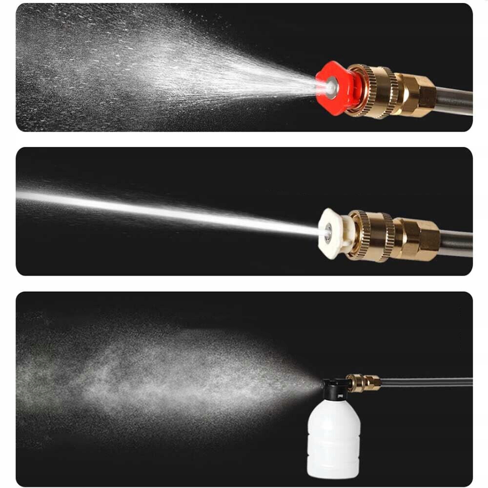 PRZENOŚNA MYJKA WYSOKOCIŚNIENIOWA PISTOLET NA WODĘ DO MYCIA SAMOCHODÓW Napięcie zasilania 21 V