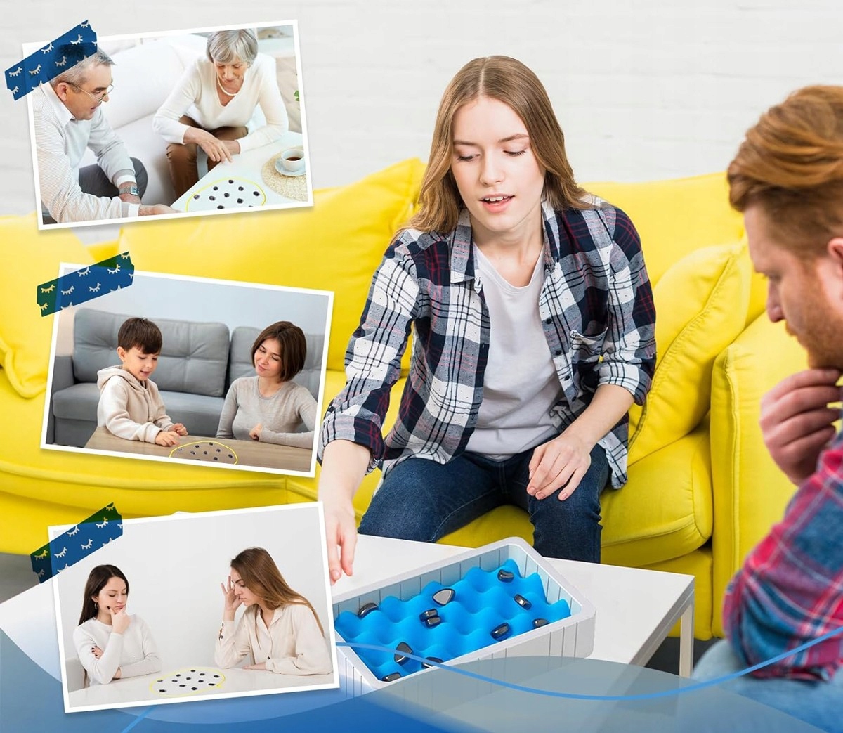 2w1 MAGNETYCZNA GRA W SZACHY KAMIENIE MAGNETYCZNE GRA STRATEGICZNA Producent inny