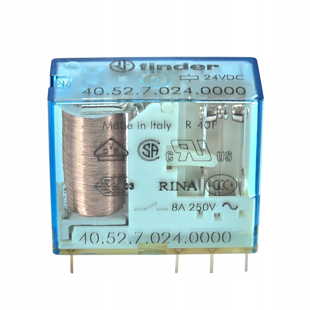 Przekaźnik 40.52.7.024.0000 2P 8A 24V DC