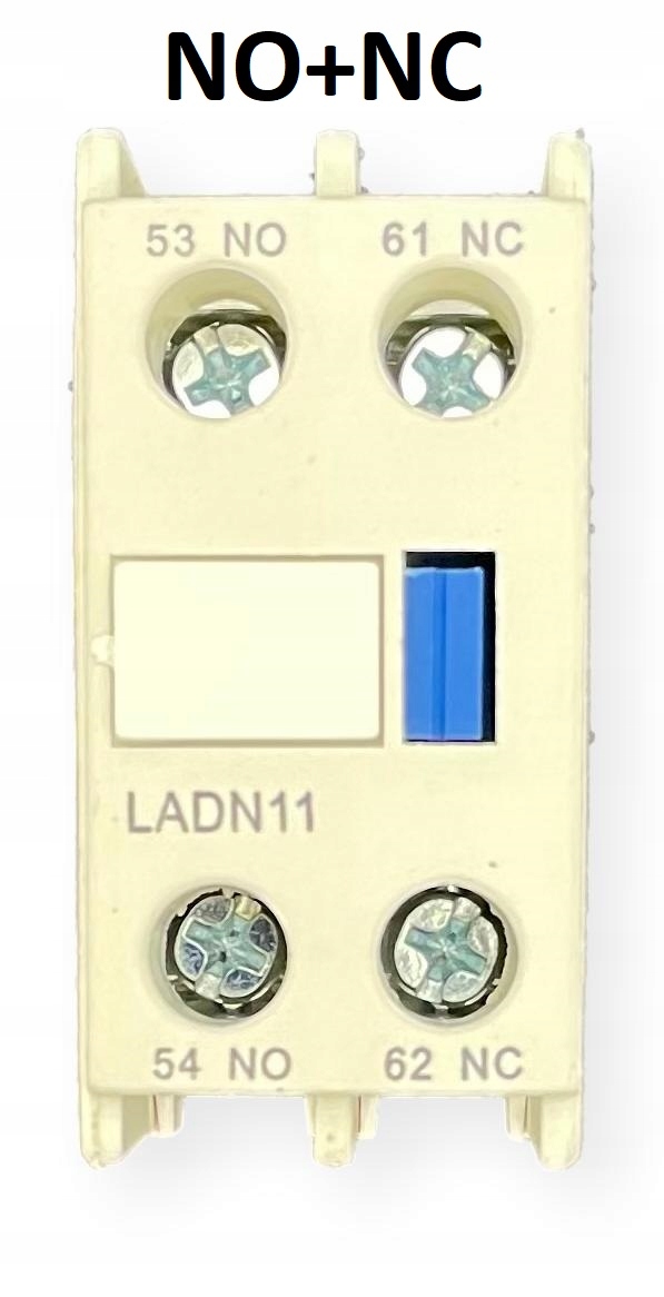 

LADN11 Styk pomocniczy przedni No+nc dla LC1