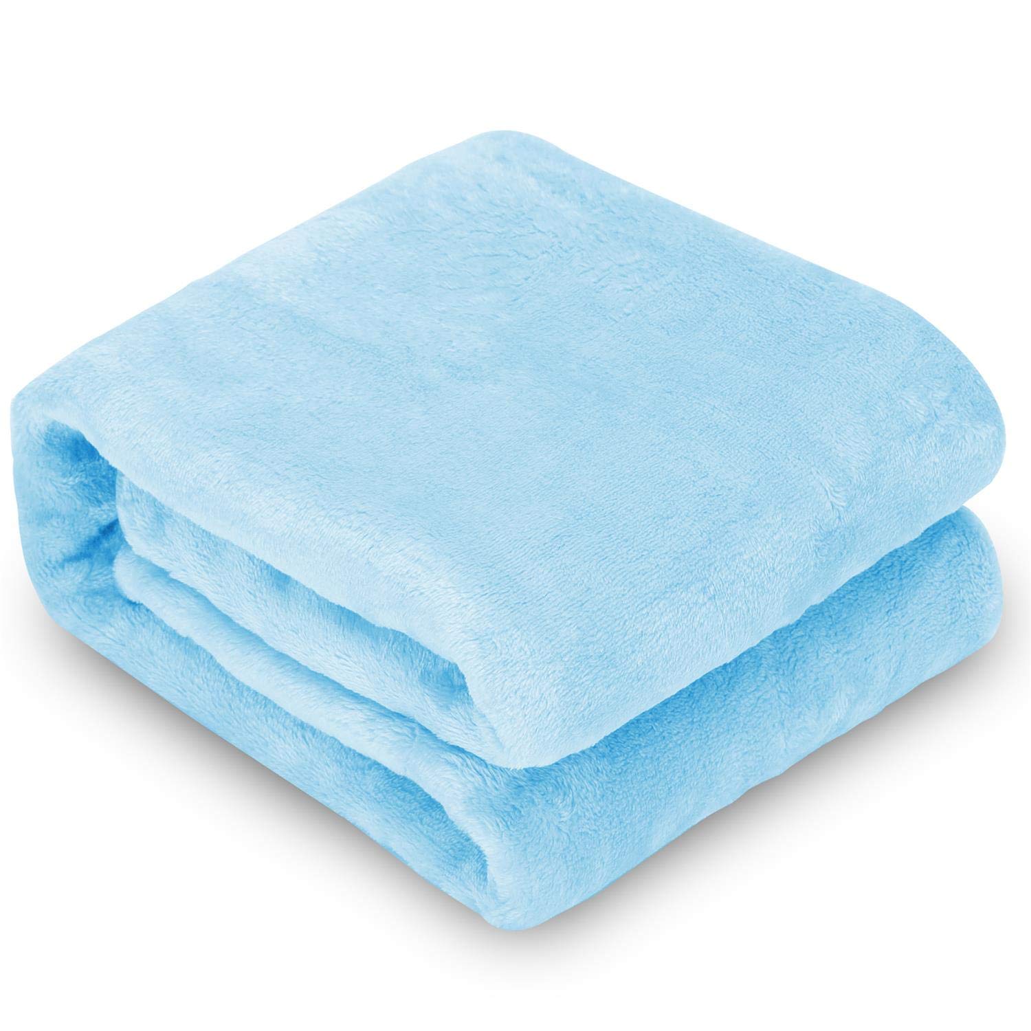 

Nobleza Polarowy Koc Niebieski Miękki 120 X 100 CM