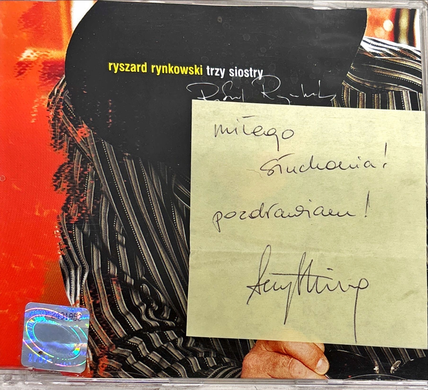 CD Ryszard Rynkowski Trzy Siostry Dołączona Dedykacja