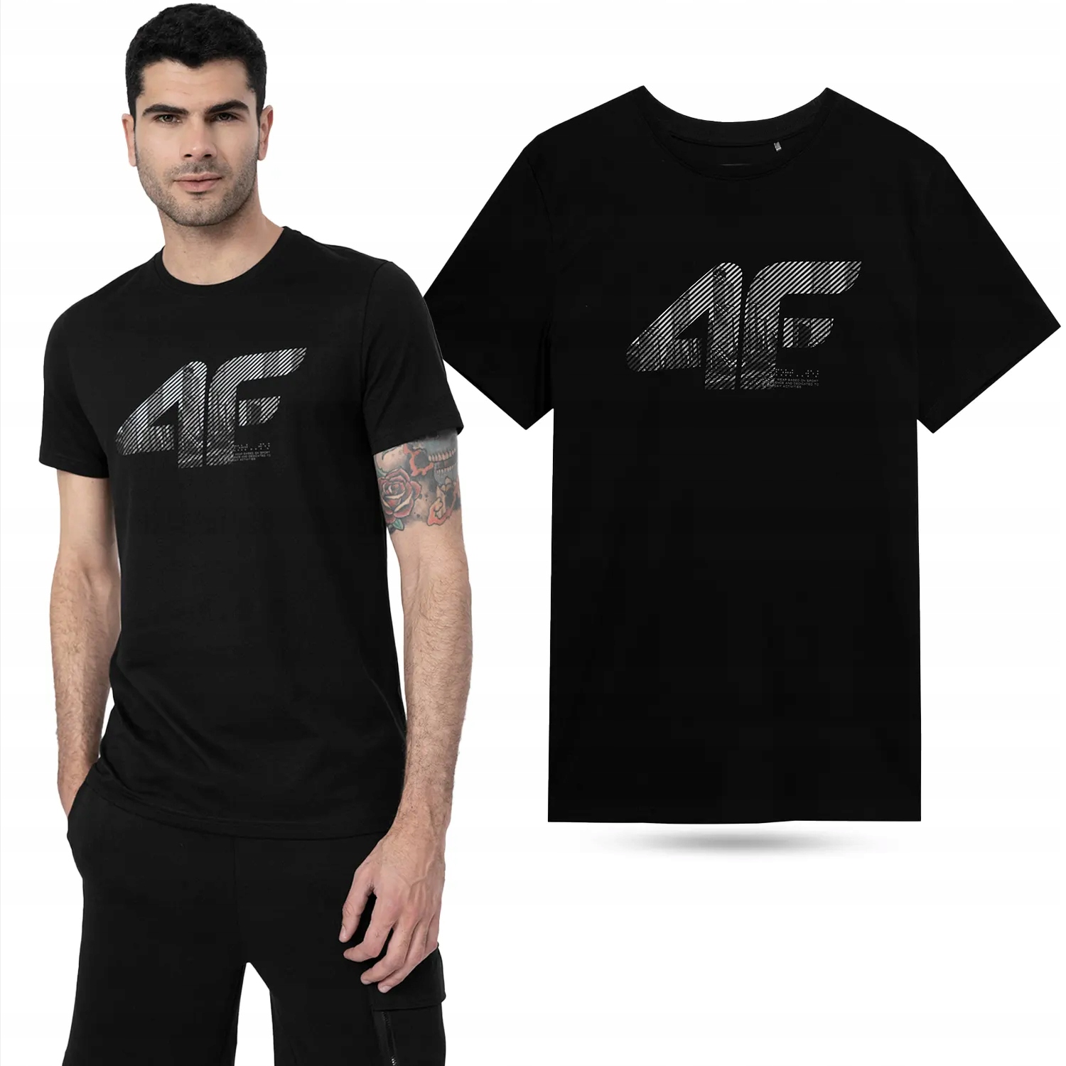 

Koszulka Męska 4F T-shirt Podkoszulek SS23M309