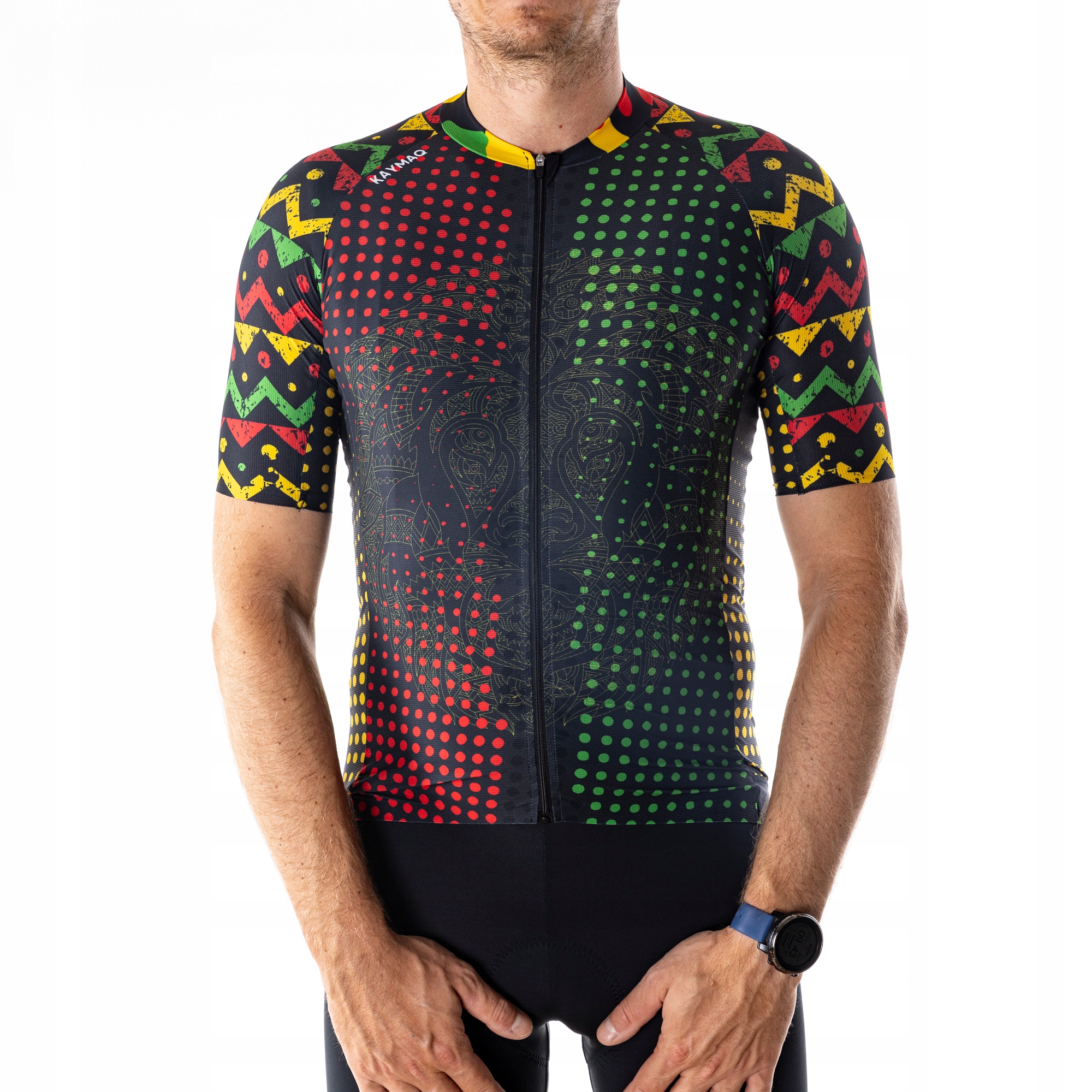 KAYMAQ M51 krój RACE męska koszulka rowerowa L Marka Kaymaq