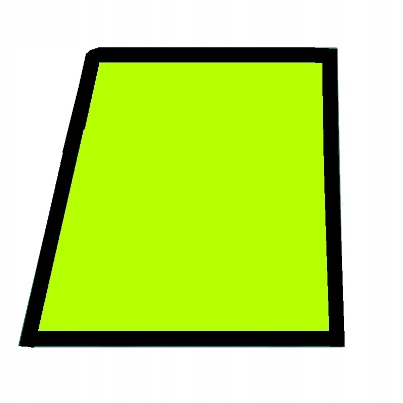 700 100 - стекло левой двери для New Holland T5000, TL, фон