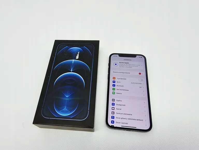 Apple iPhone 12 pro 128GB SIMフリー Apple iPhone 12 Pro 128GB Pacyficzny, Bez Simlocka B - CeX