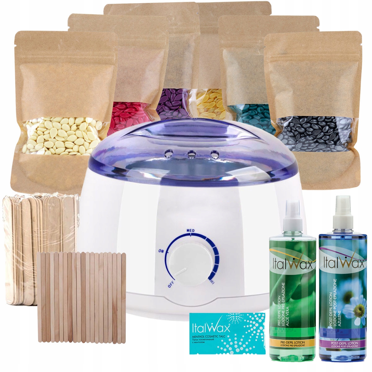 

Zestaw Startowy 10x ItalWax Depilacja wosk twardy