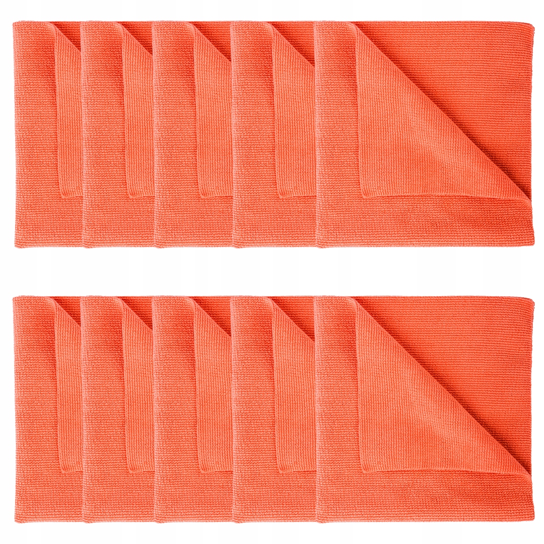 Fx Protect Royal Coral zestaw 10 sztuk mikrofibra 40x40cm