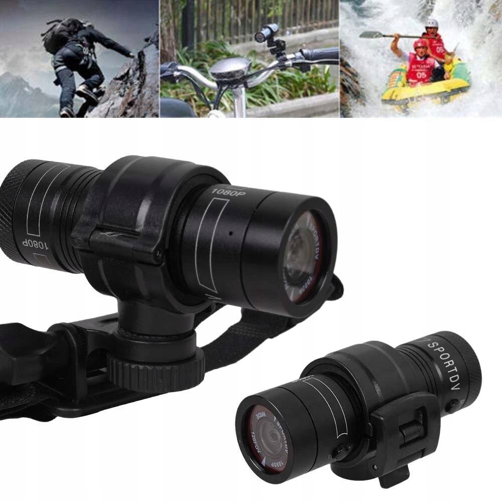 Mini Sportovní Kamera Pro Lezení Na Lyžích Voděodolná 1080P Hd