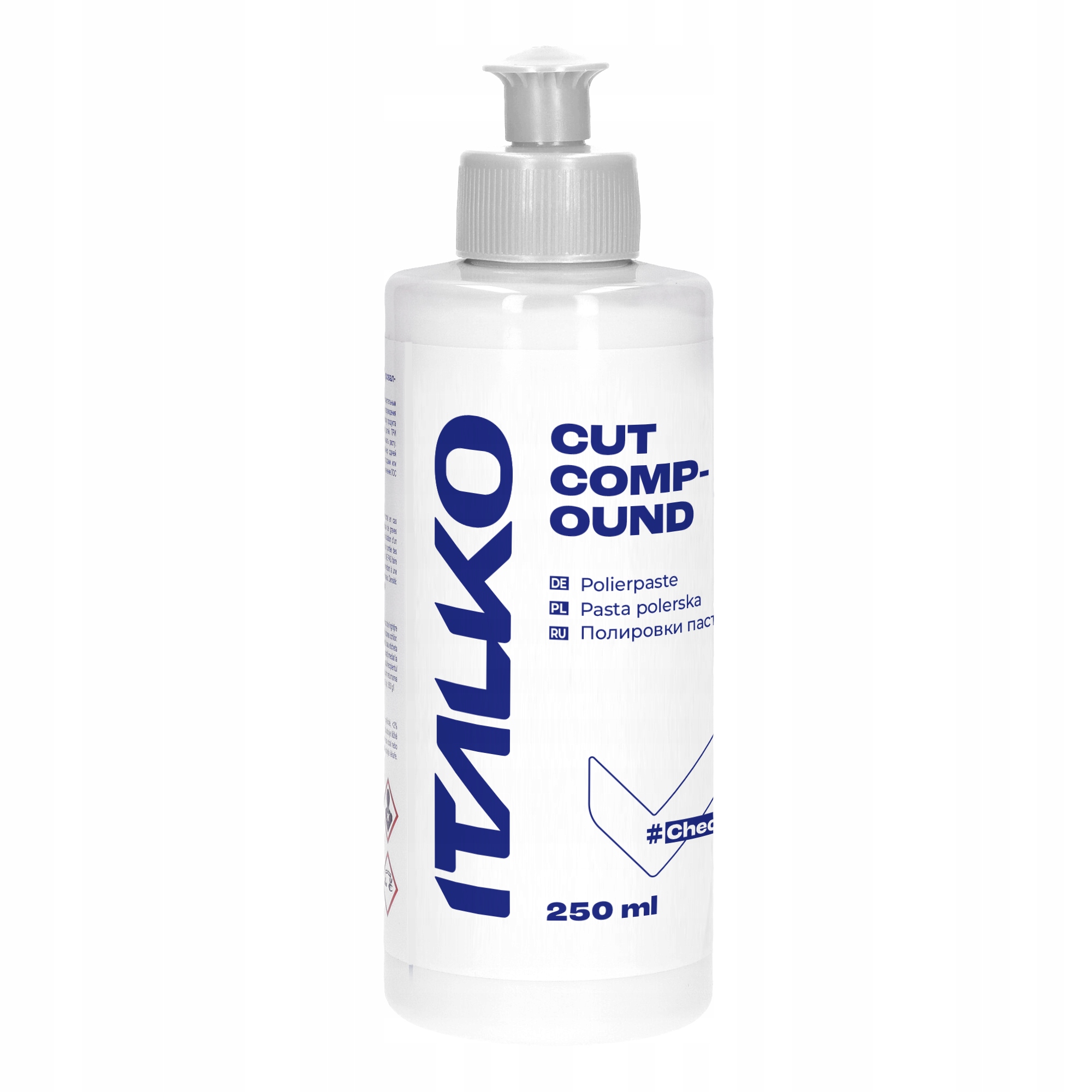 ZESTAW PAST POLERSKICH DO USUWANIA RYS + MLECZKO Rodzaj polerowanie lakieru