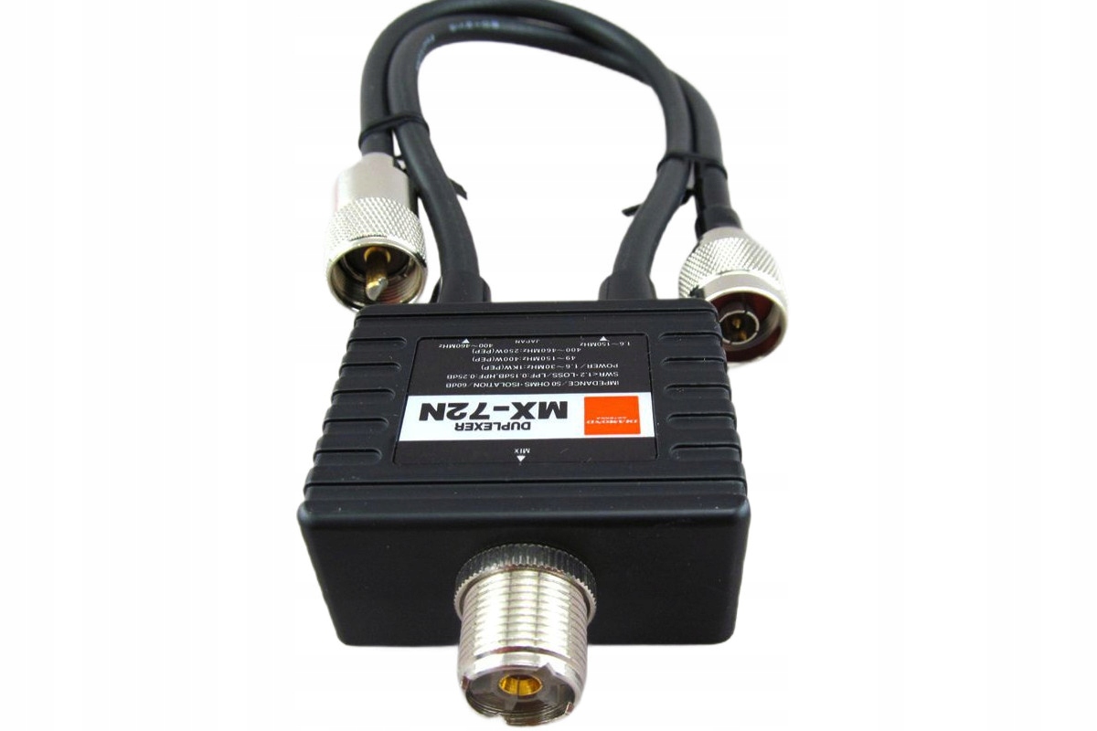 Diamond MX-72N duplekser 1.6-150MHz/400-460MHz (mikser antenowy Hf+vhf/uhf)