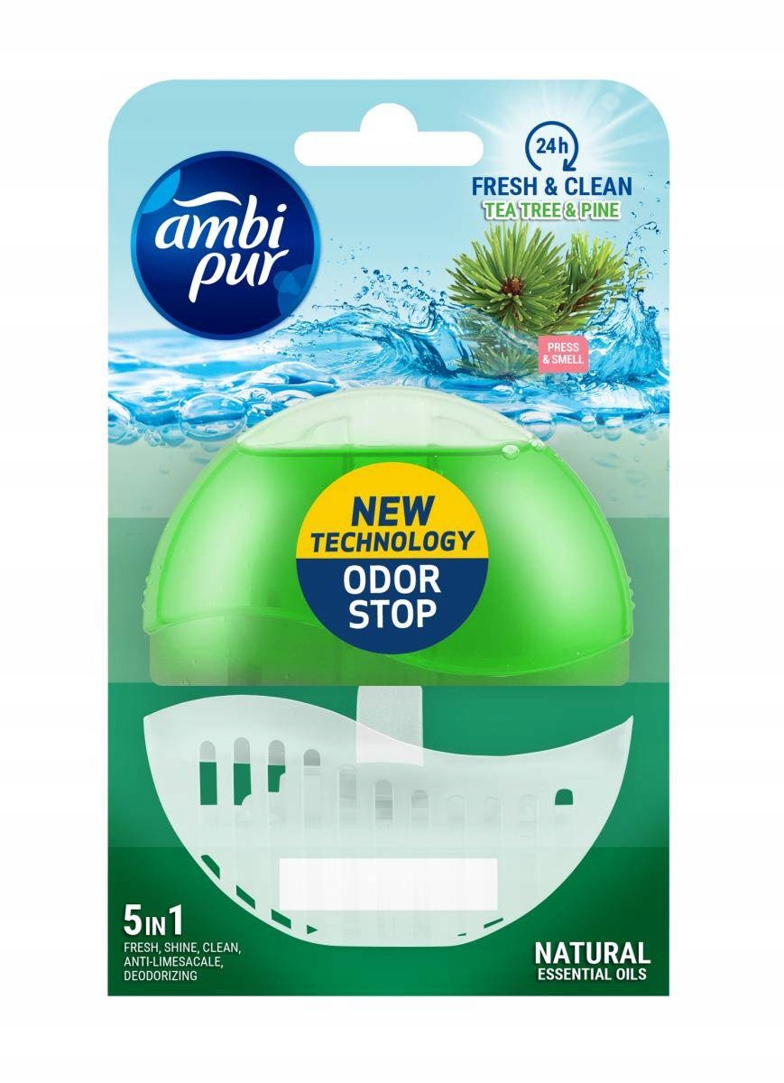 

Ambi Pur 55ml zawieszka do Wc Tea Tree&Pine