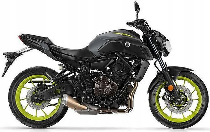 Samolepky Na Motocykl Juula Pro Yamaha Mt 07 2018 Šedé Matné