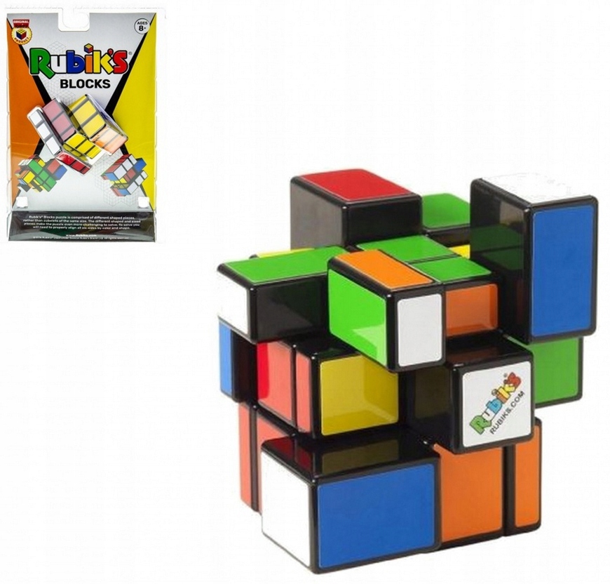 KOSTKA Rubika 3x3 Rubik's Color BLOCKS Gra Logiczna Wiek 8+ Lat
