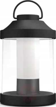 Lampa przenośna ogrodowa latarenka Philips Abelia Portable 1x3W Led czarna