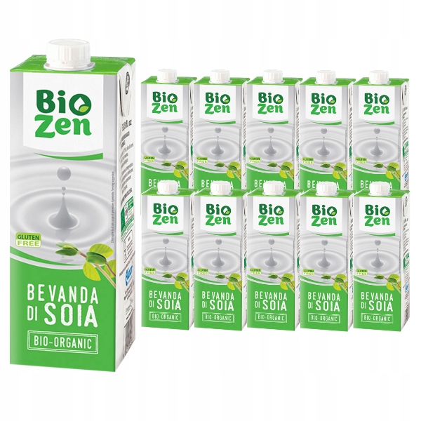 Levně Bio Zen 10 x sójový nápoj Bio 1 l