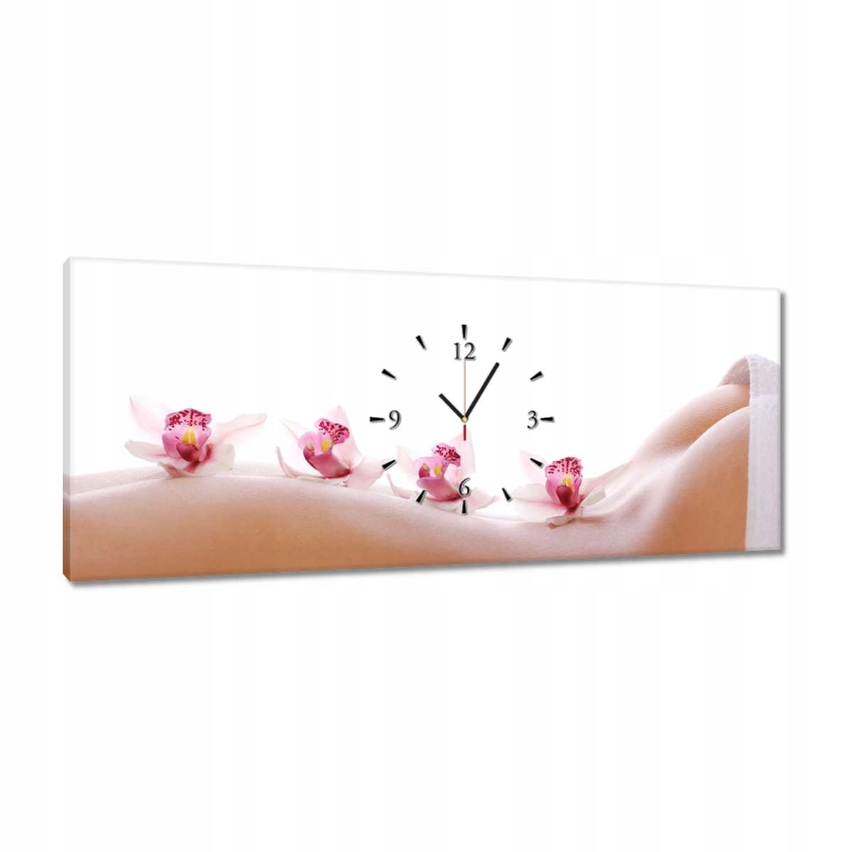 Hodiny 100x40 Relax ve Spa Orchideje