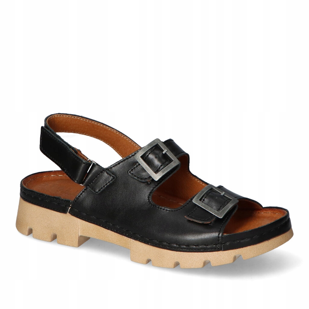 Sandály Stella 966/S Černá 24 lico 37