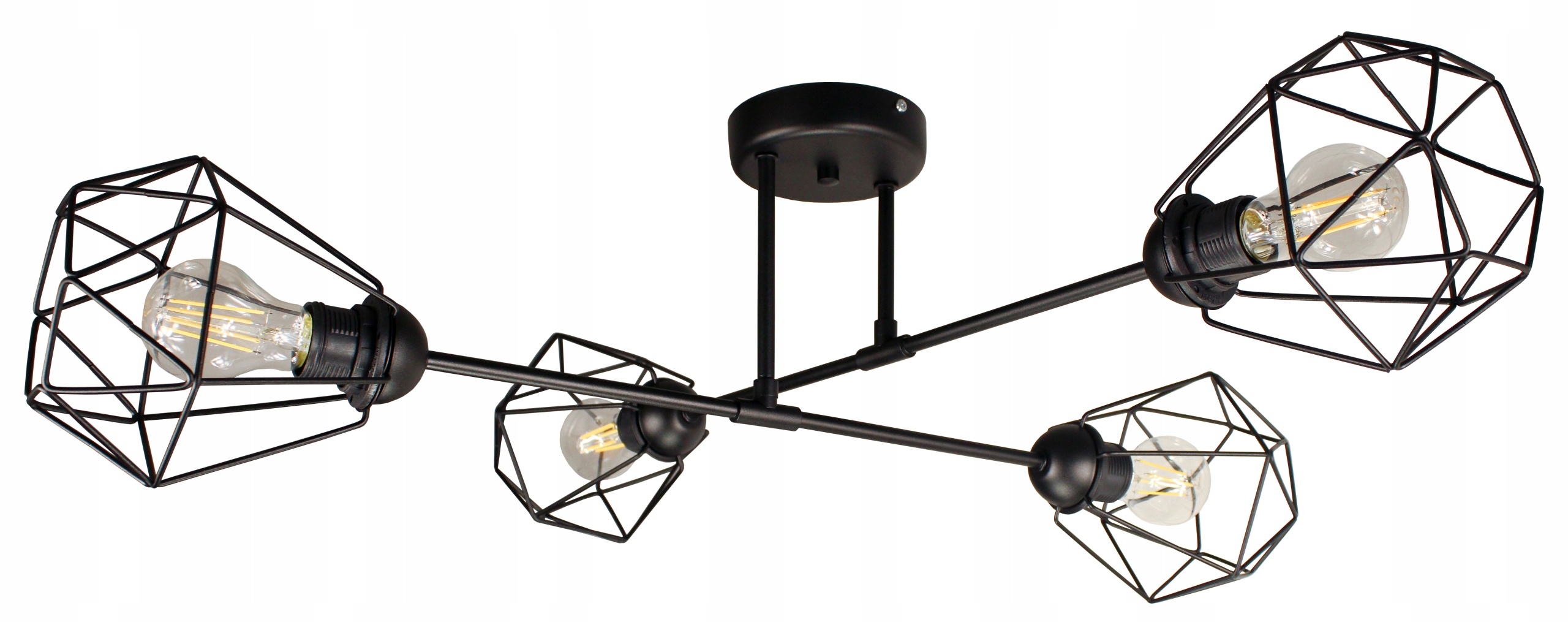 Luster Stropná Lampa Brylant Loft Závesná Led