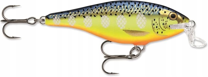 Wobler Rapala Shallow Shad Rap 9cm 12g Hs Hot Steel szczupak sandacz