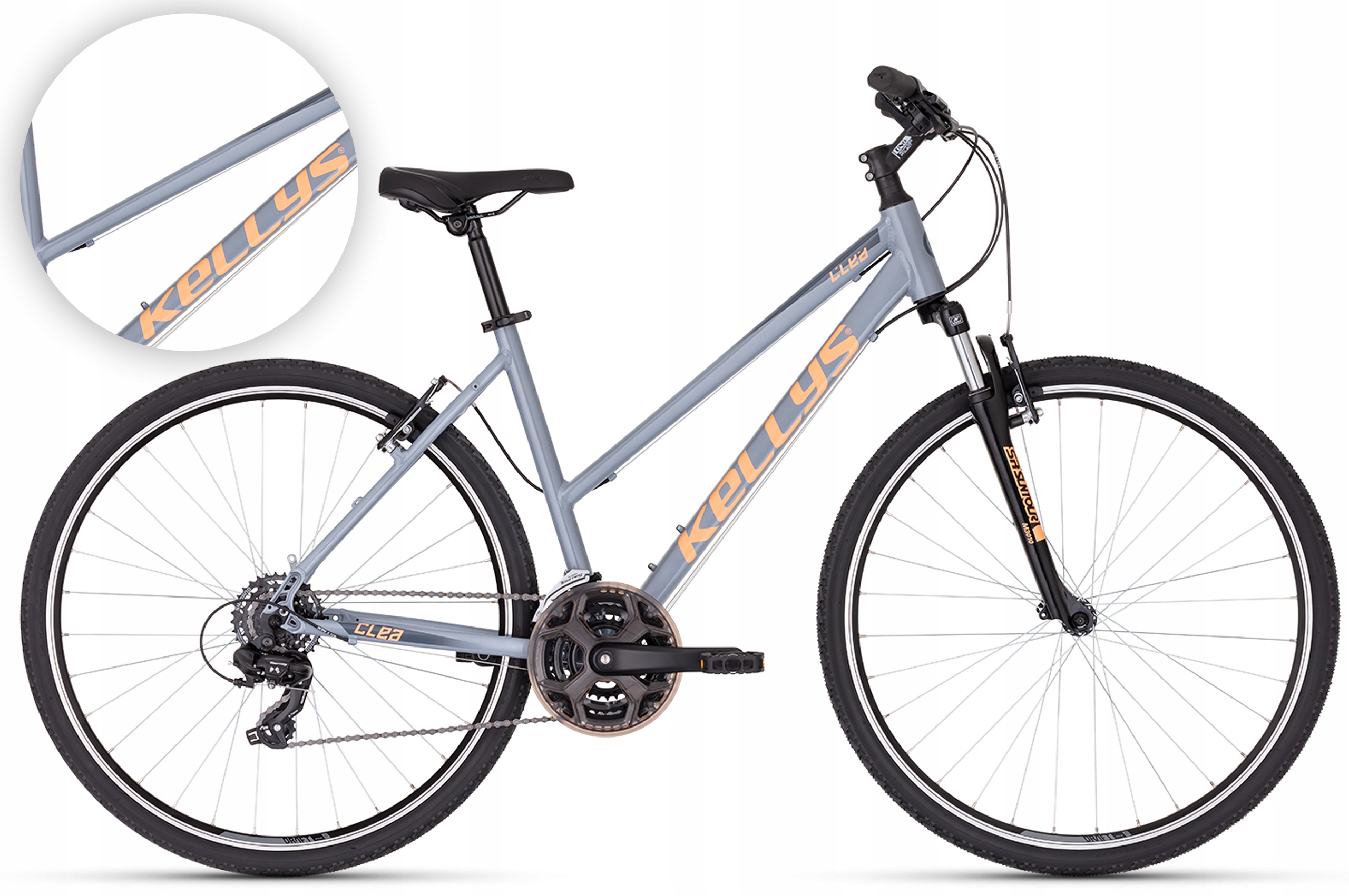 Rower crossowy 28" Kellys Clea 10 rama M 48 cm Misty Blue R25