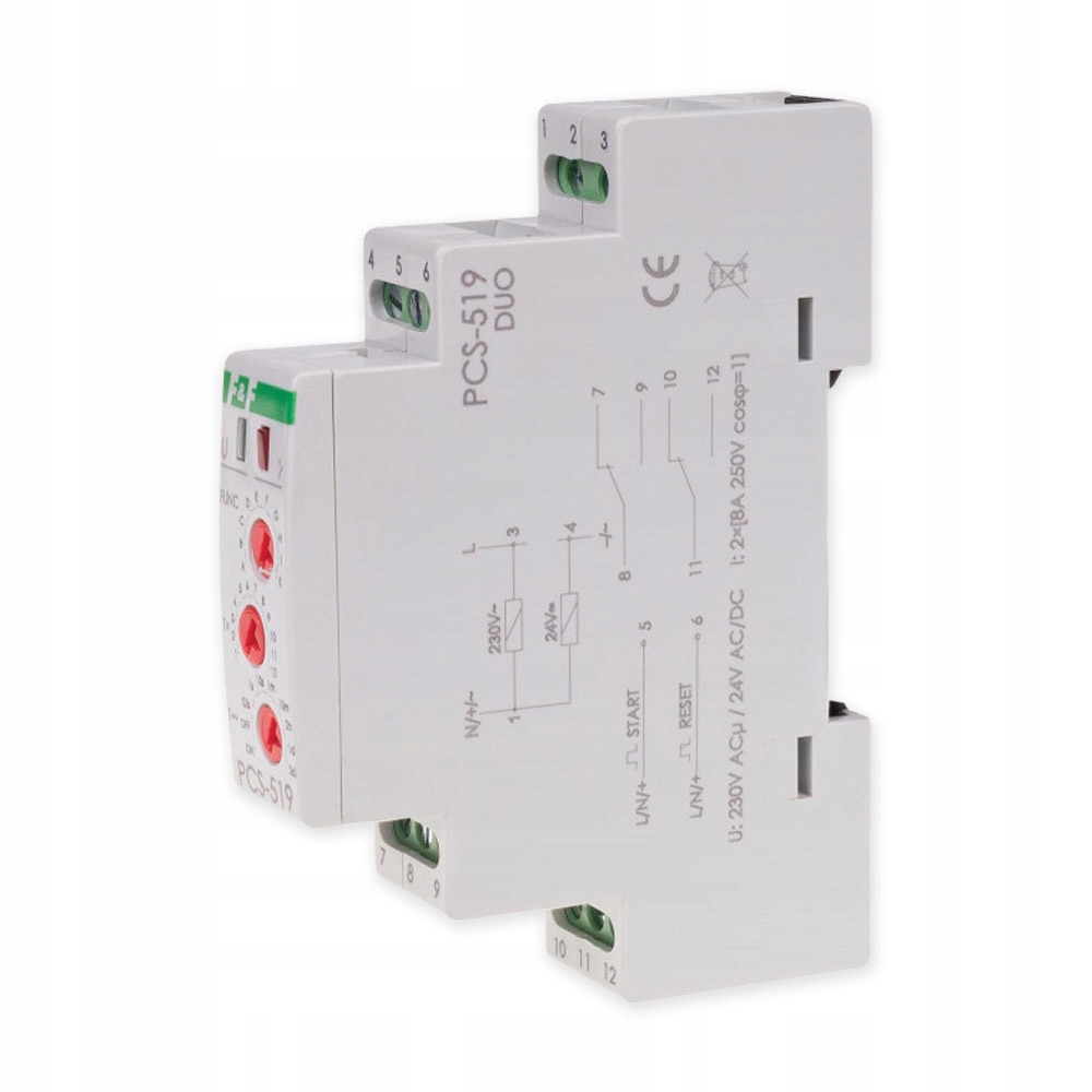 

FiF Przekaźnik czasowy wielofunkcyjny PCS-519DUO