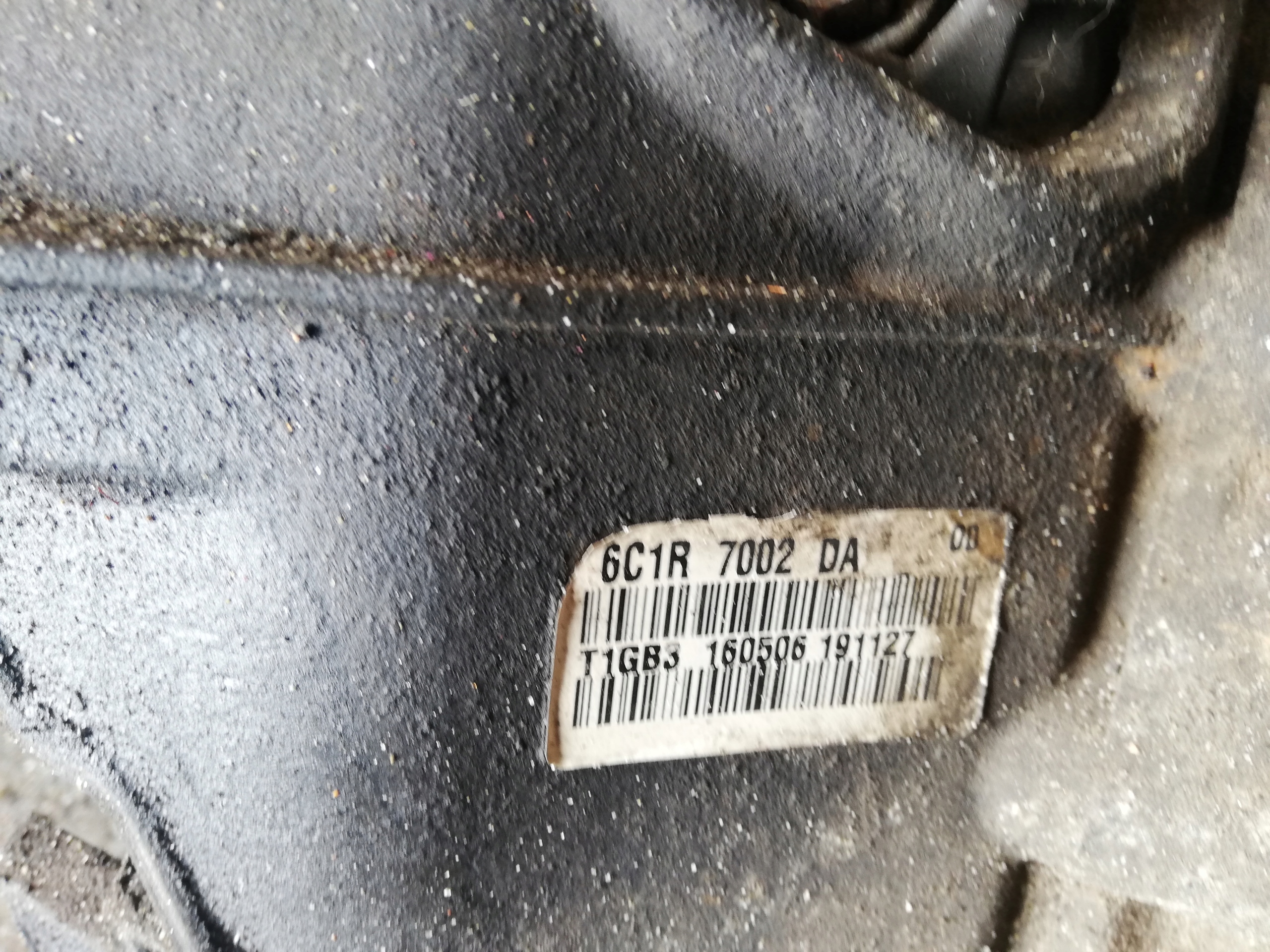 SKRZYNIA BIEGOW FORD TRANSIT 2.2 TDCI 6C1R 7002 DA Typ samochodu Samochody dostawcze