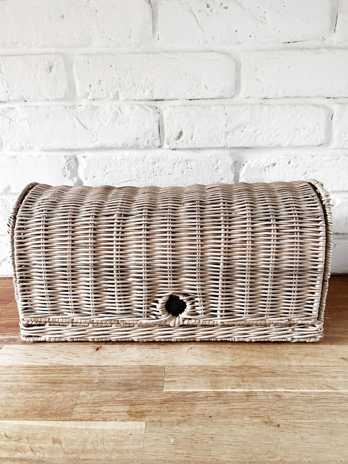 Ratanový chlebník Rustic Bread Box Hampton Kontajner na Pečivo Ratanový kôš