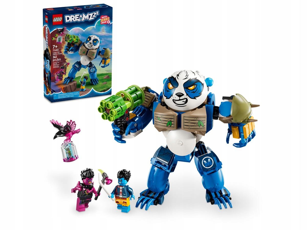 stavebnice Lego DREAMZzz 71480 Mocná panda Logana