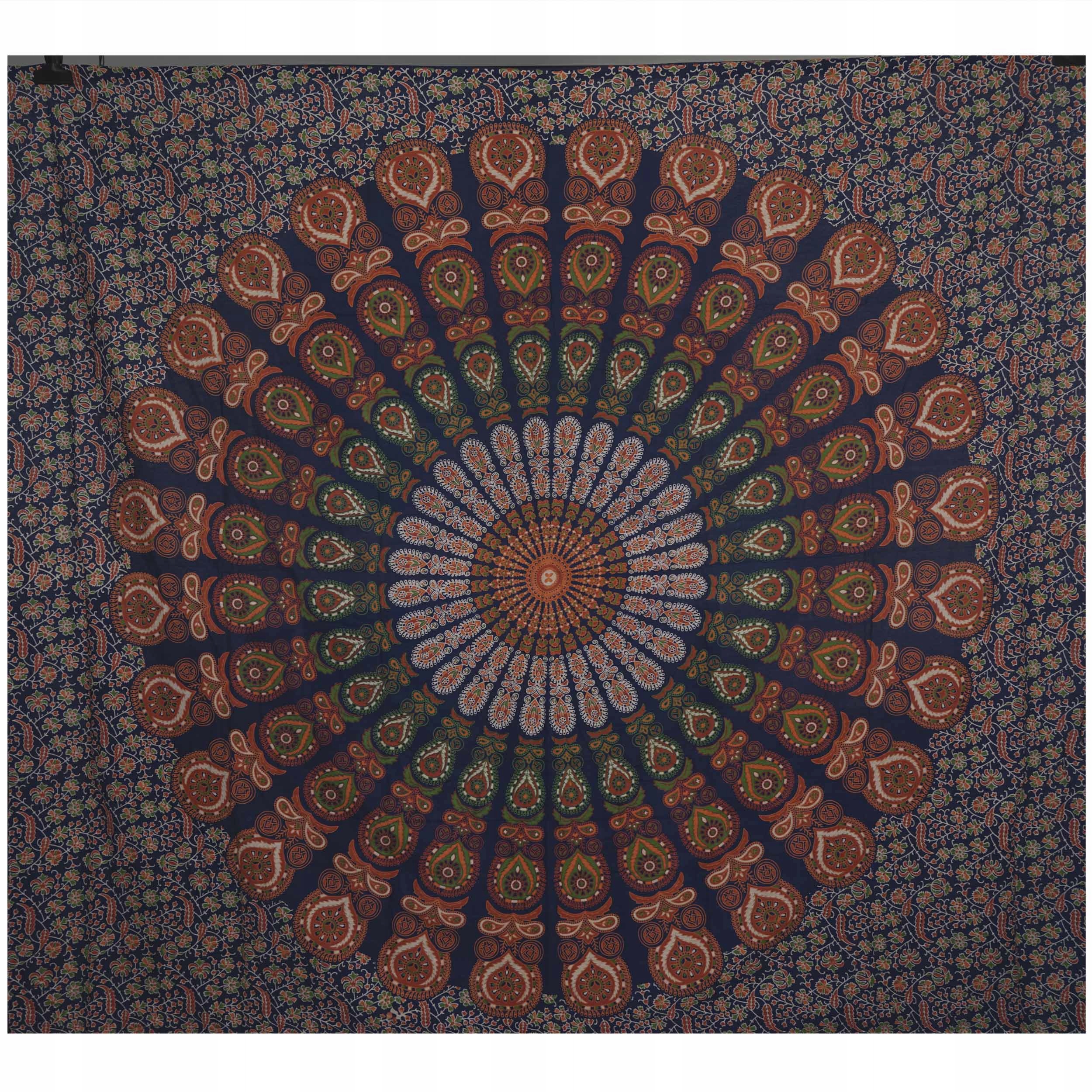 

Indyjska Narzuta Obrus Mandala 200x235 260
