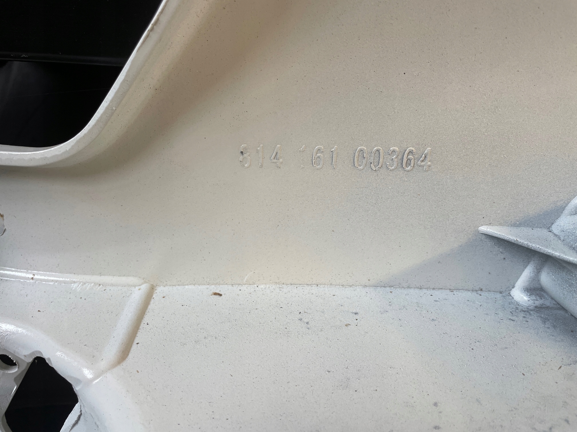 front bumper front side MAN TGX EURO 5 BIALY 81416100364 BIELSKO