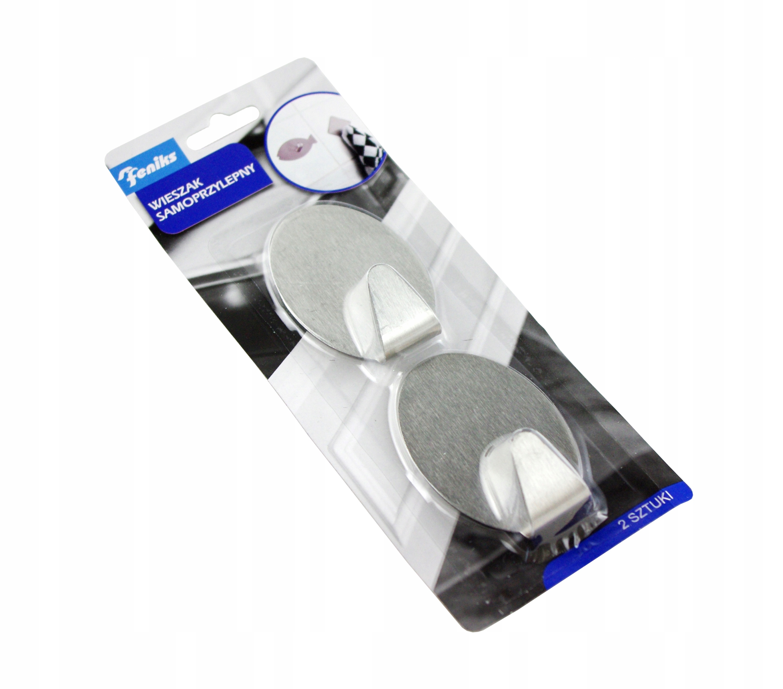 

Wieszak samoprzylepny wieszaczek 2x ręczniki 04207