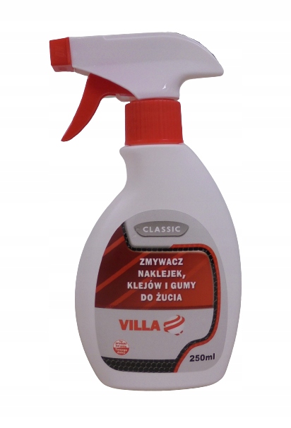 

Zmywacz Naklejek Klejów Gumy Do Żucia Villa 250 ml
