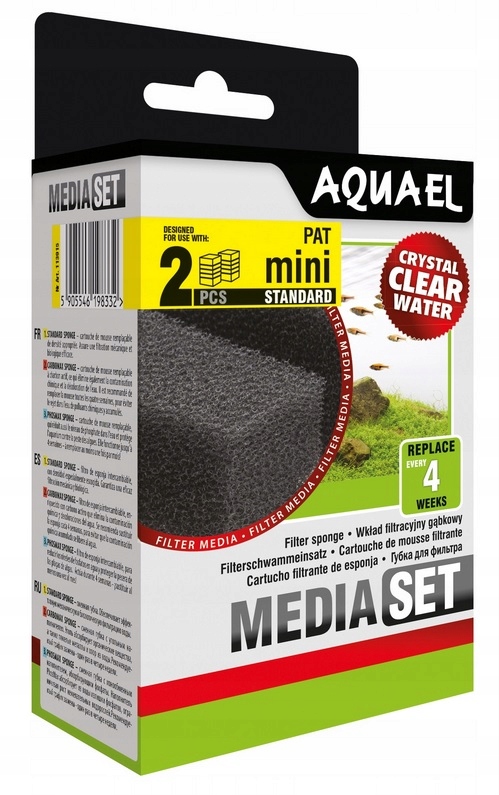 

Aquael Gąbka Wkład Do Filtra Pat Mini 2szt