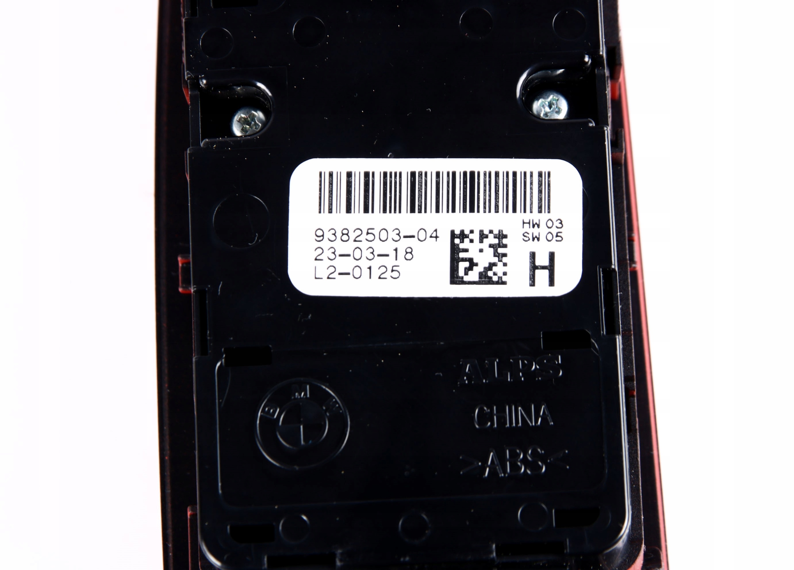 BMW G11 G12 switch window control switch 9382503