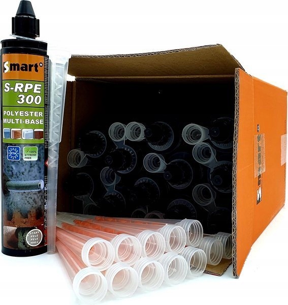 12x KOTWA CHEMICZNA Poliestrowa 300ml 24xMIESZADŁO