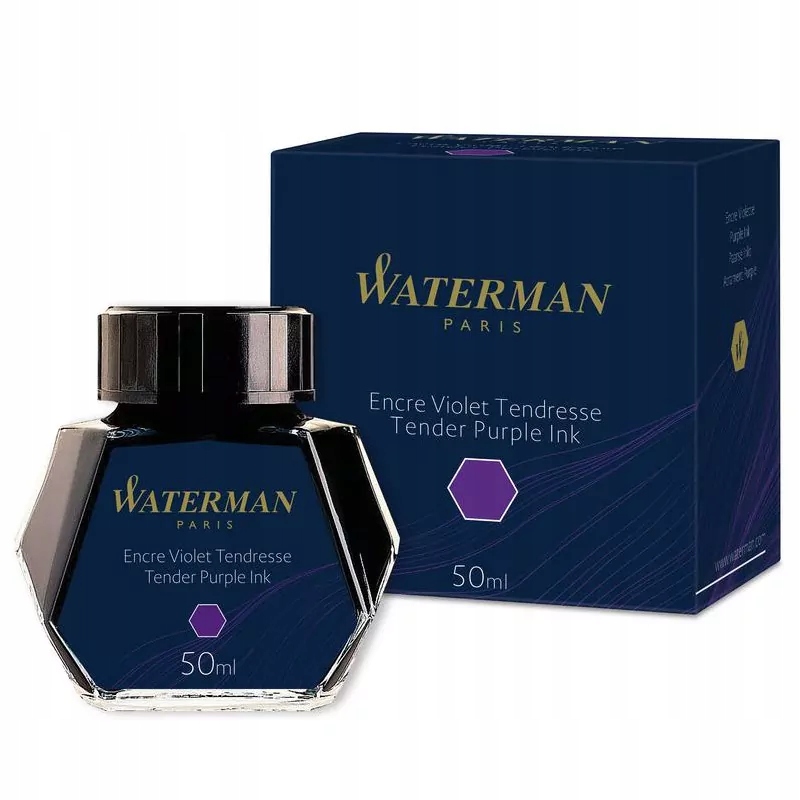 

Atrament Waterman 50ml fioletowy tusz kałamarz