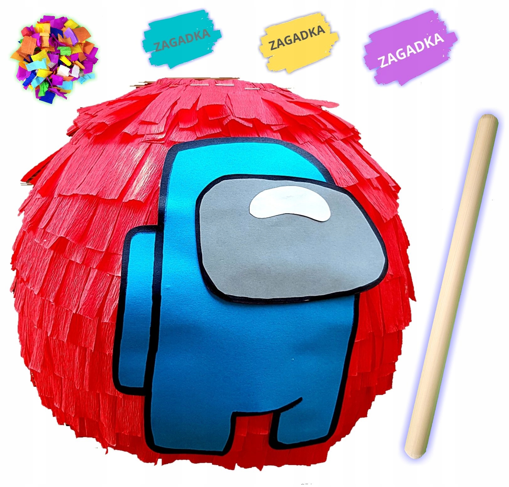 PINIATA AMONG DUŻA PINATA NA URODZINY + GRATISY