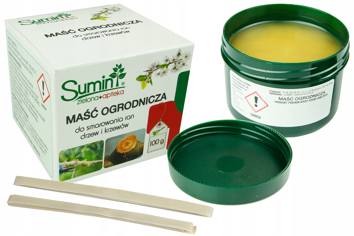 

Maść Ogrodnicza Pasta 100g +paski do szczepienia