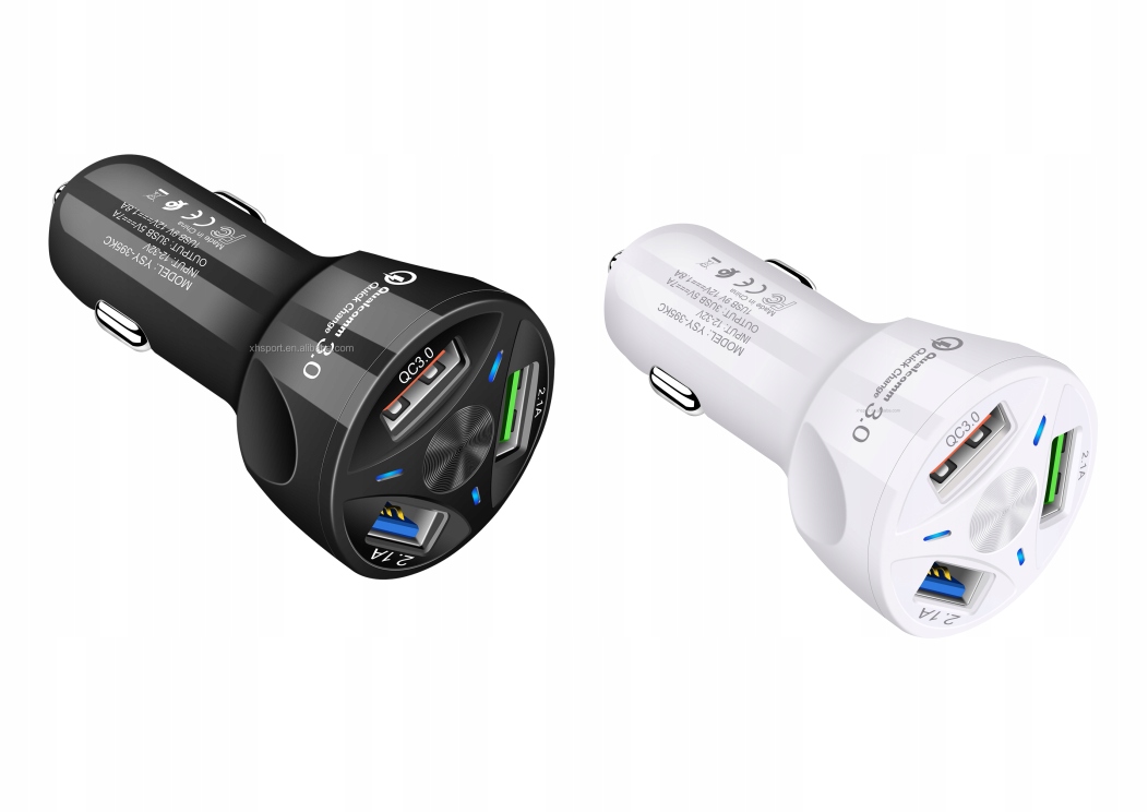 SZYBKA ŁADOWARKA SAMOCHODOWA QC 3.0 7A